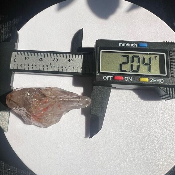 Golden Rutilated Quartz‎ Crystal Freeform (#5) - Picture 6 of 16